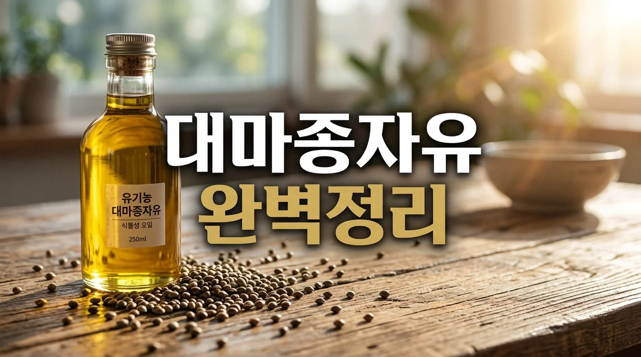 대마종자유 효능 부작용 및 섭취방법 추천 | 고르는 법 완벽 정리