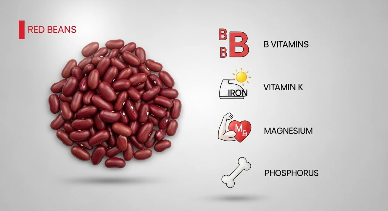 팥의 주요 영양성분 분석