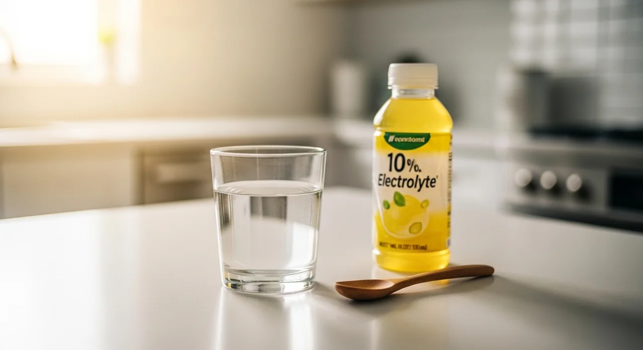 1단계: 가장 중요한 수분 보충과 전해질 관리