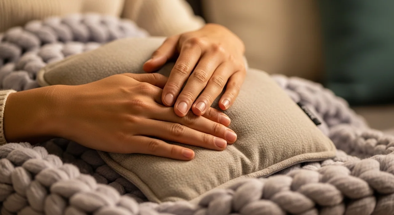 3단계: 복부 온찜질과 충분한 휴식