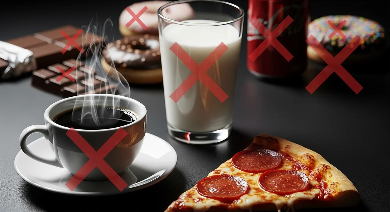 장염 시 반드시 피해야 할 음식 리스트