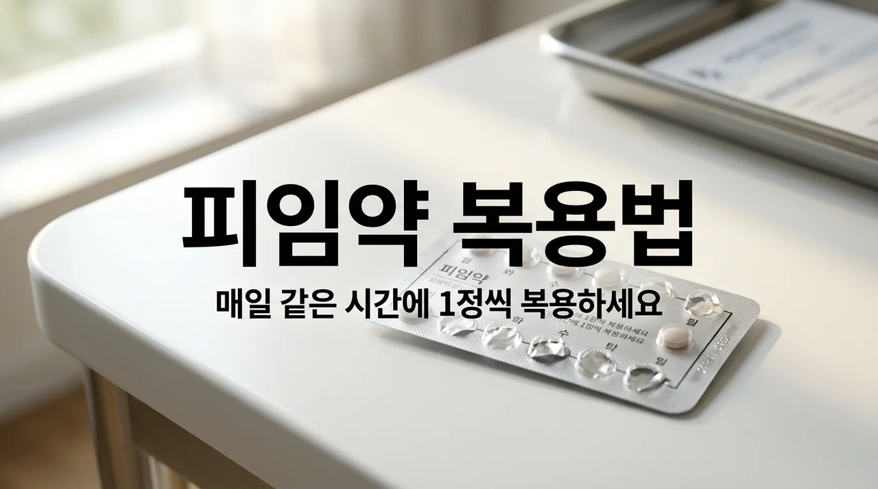 피임약 복용법 총정리: 경구·사후 효과 시기 및 부작용 대처법