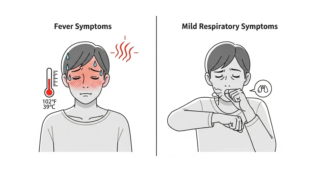 A형 독감과 B형 독감의 증상 차이
