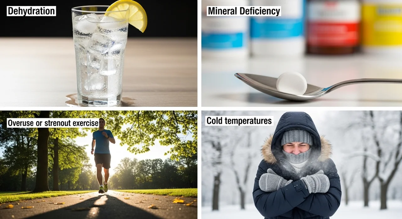 다리 쥐나는 이유 대표적인 5가지 원인