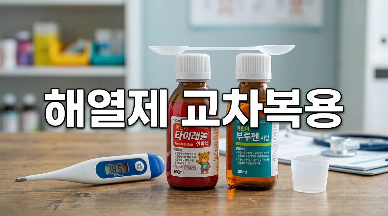 아기 해열제 교차복용 간격과 방법: 종류별 복용량 완벽 가이드