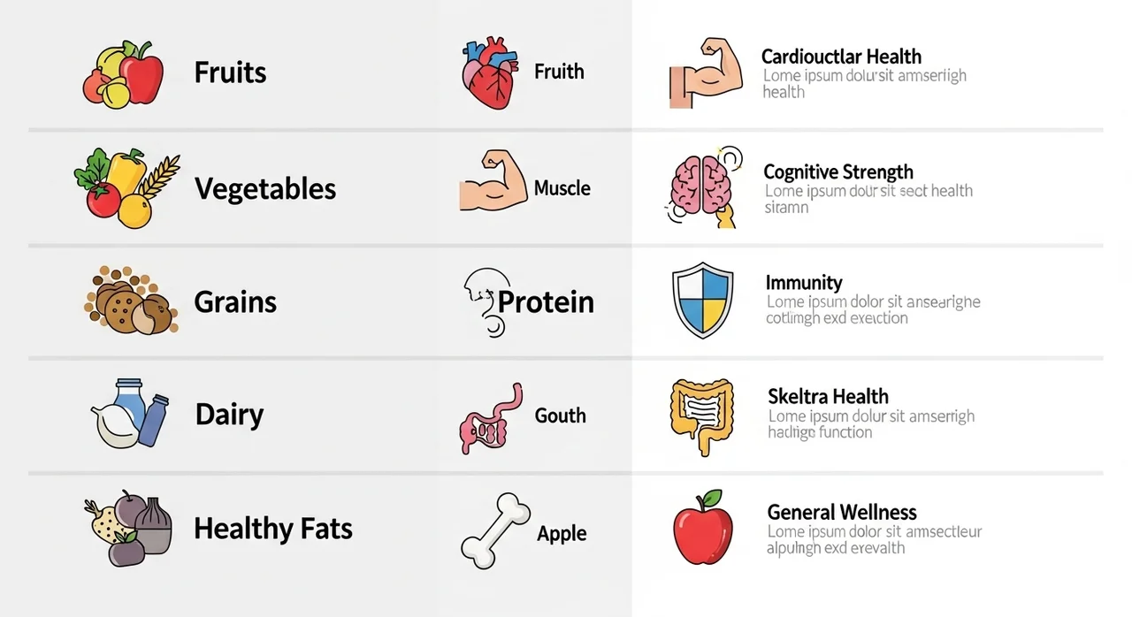 성분별 효능 비교 및 영양 정보