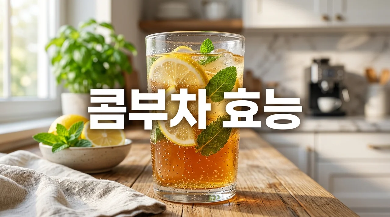 콤부차 효능 7가지와 다이어트 효과, 부작용 및 주의사항 총정리