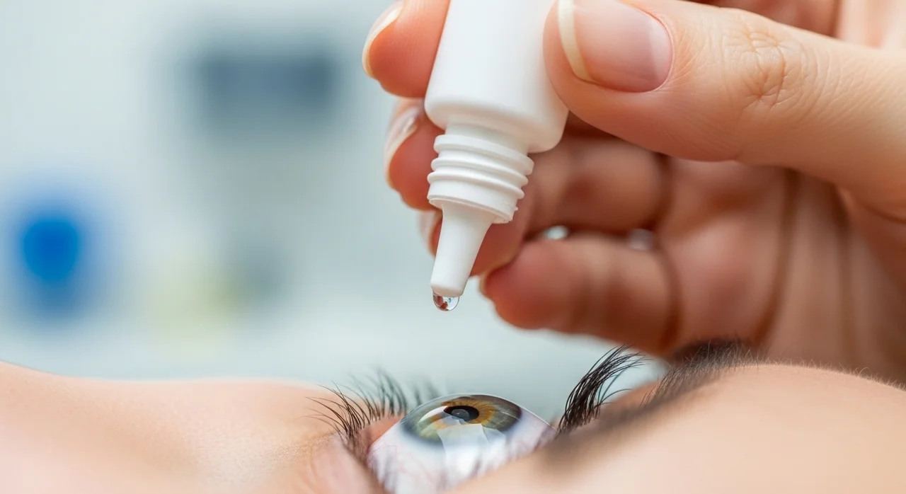 다래끼 초기, 안약 사용이 효과가 있을까?