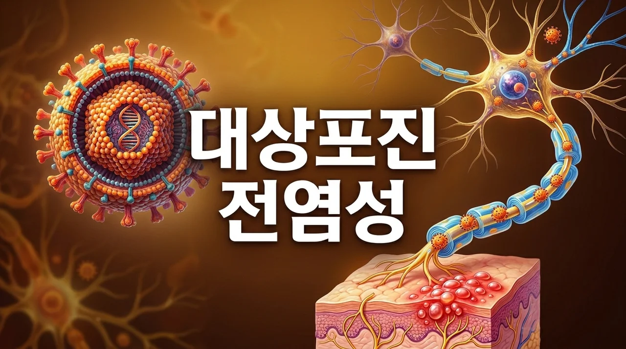 대상포진 전염성 있을까? 초기 증상부터 전파 예방법까지 완벽 가이드