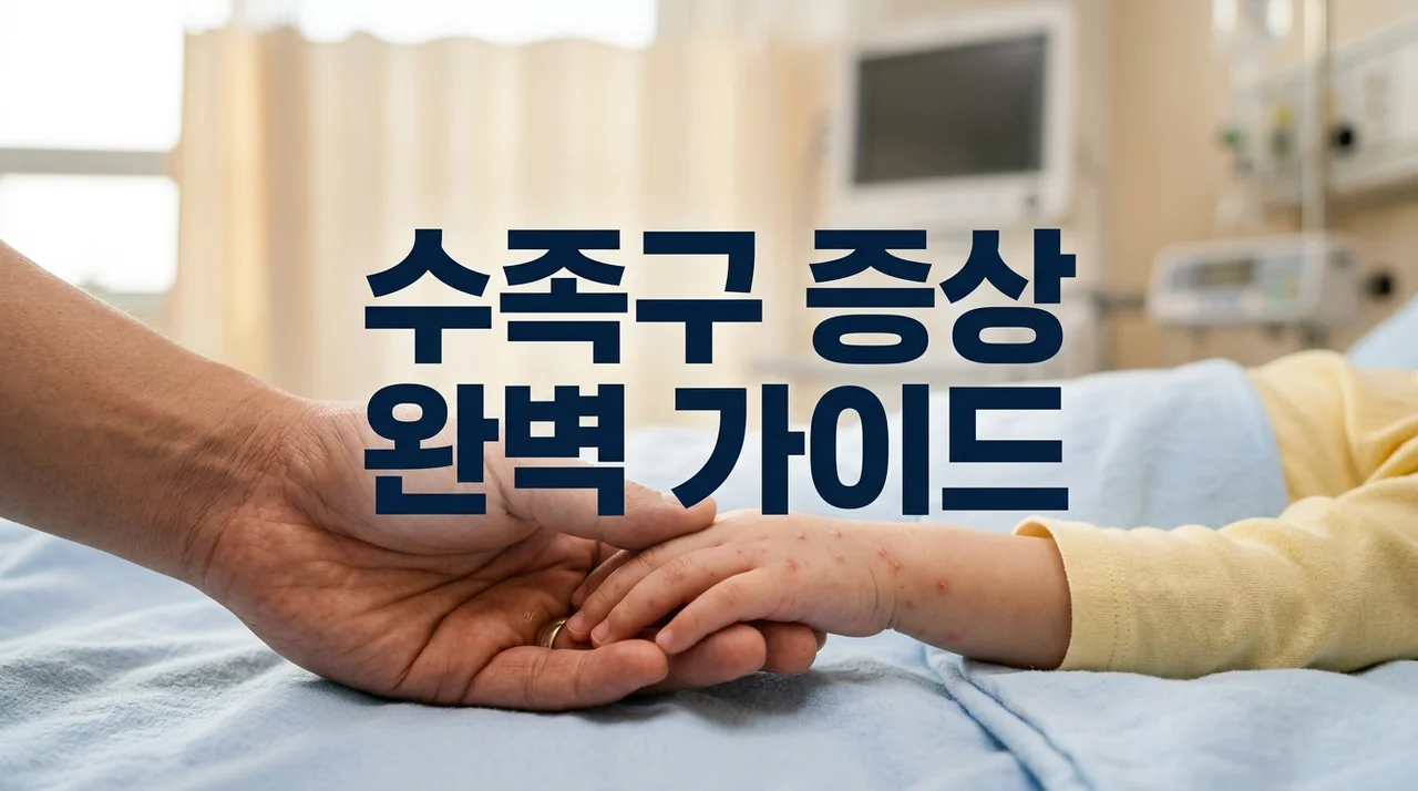 수족구 증상 완벽 정리: 초기 증상부터 전염 기간, 치료법까지