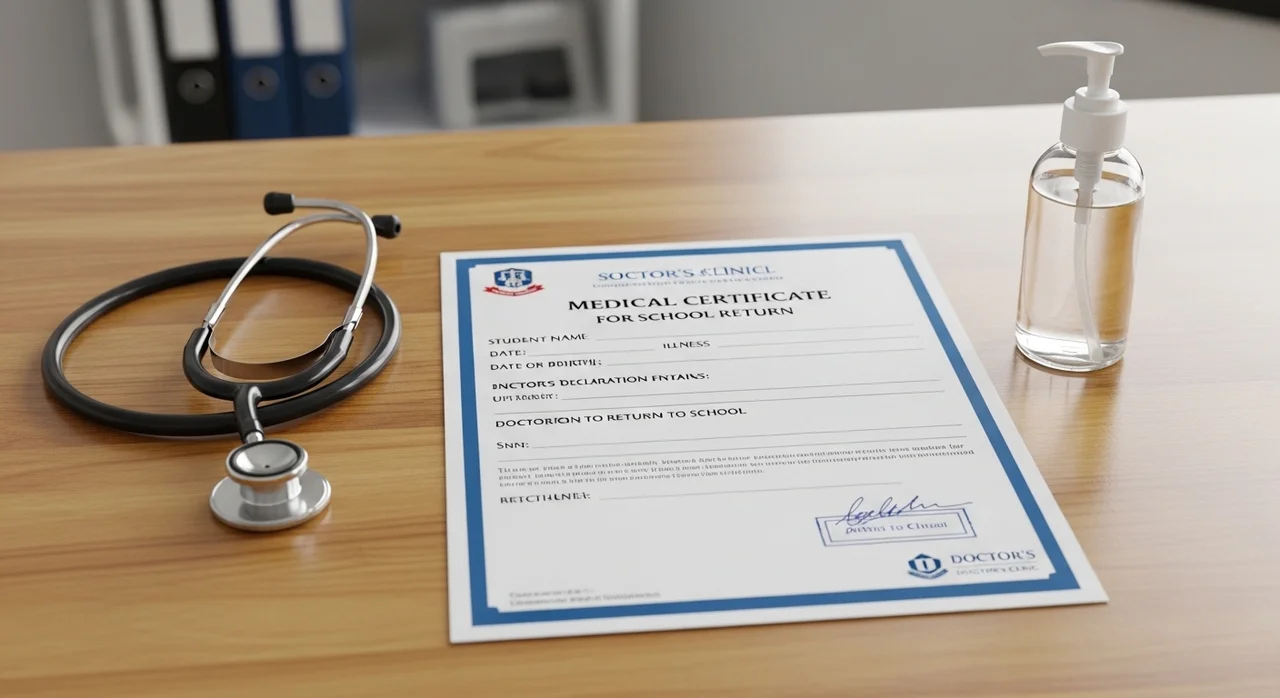 전염 기간과 등원 시기 결정하기