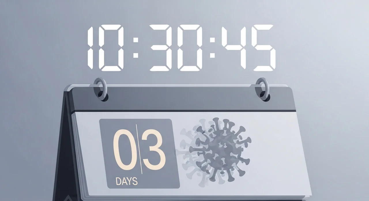 독감 잠복기와 전염 기간: 격리는 언제까지?