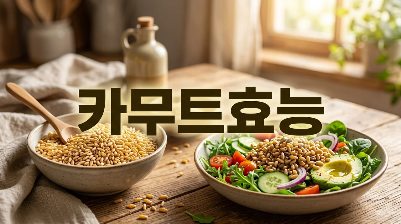 카무트효능 7가지와 효소 선택 가이드 (다이어트 및 혈당 관리)