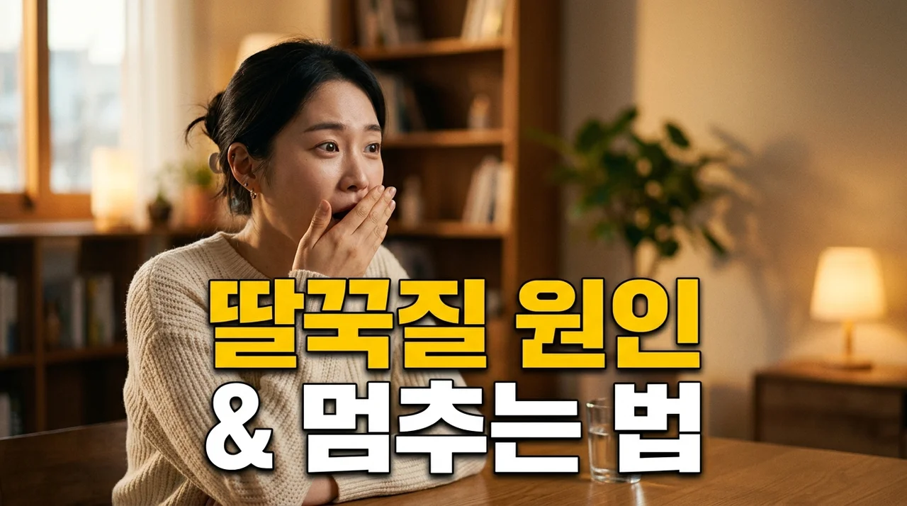 딸꾹질 원인 계속될 때 멈추는 법: 신생아부터 성인까지 완벽 가이드
