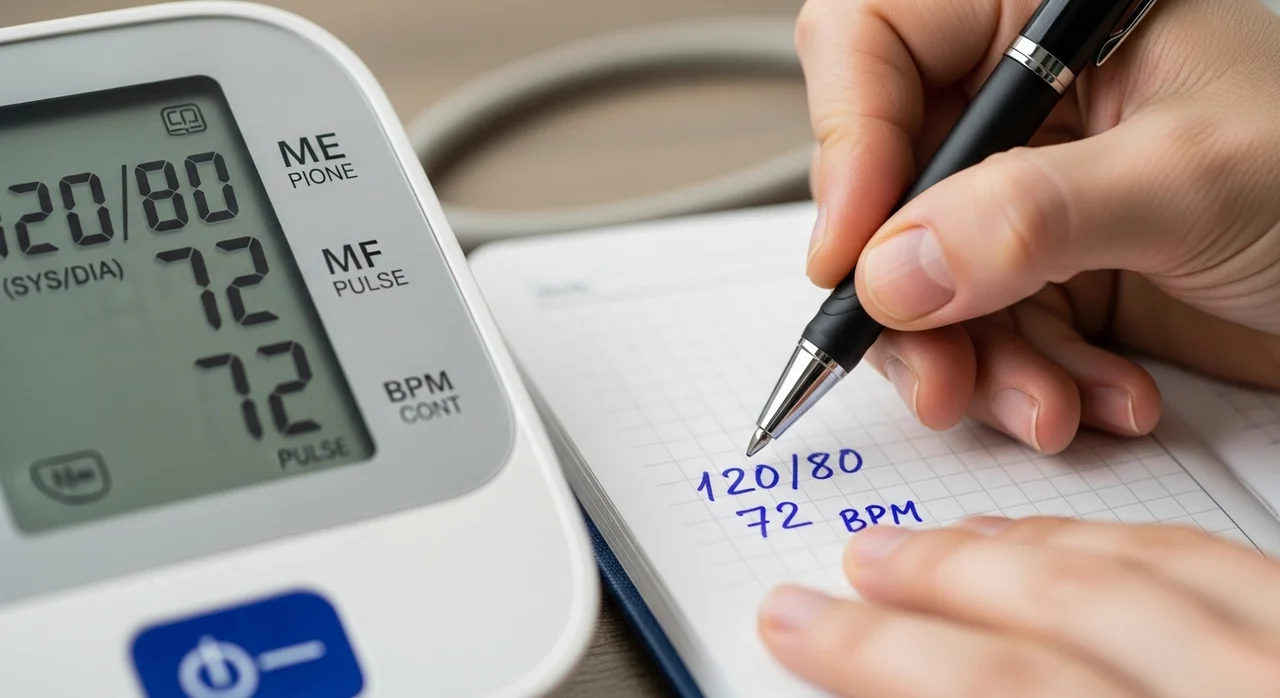 정기적인 혈압 측정과 올바른 기록법