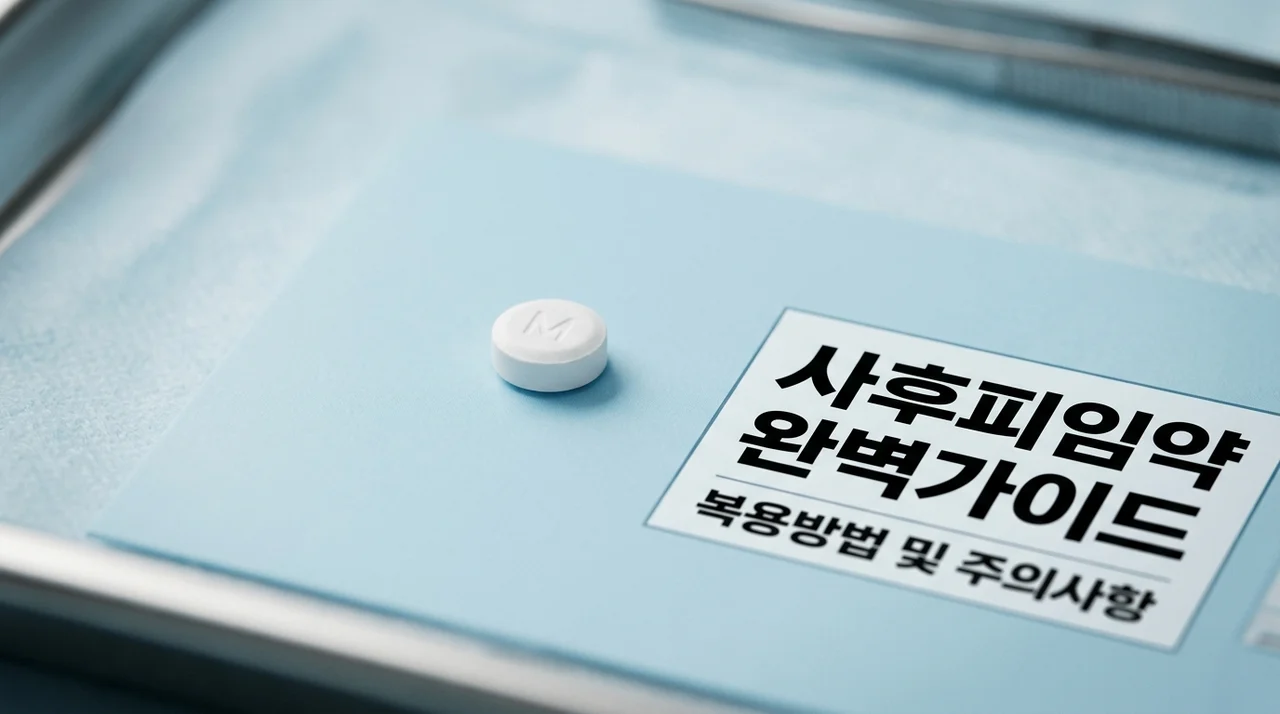 사후피임약 처방 병원 및 복용법 시간 부작용 총정리