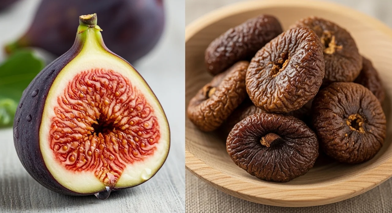 말린 무화과 vs 생무화과, 칼로리와 차이점