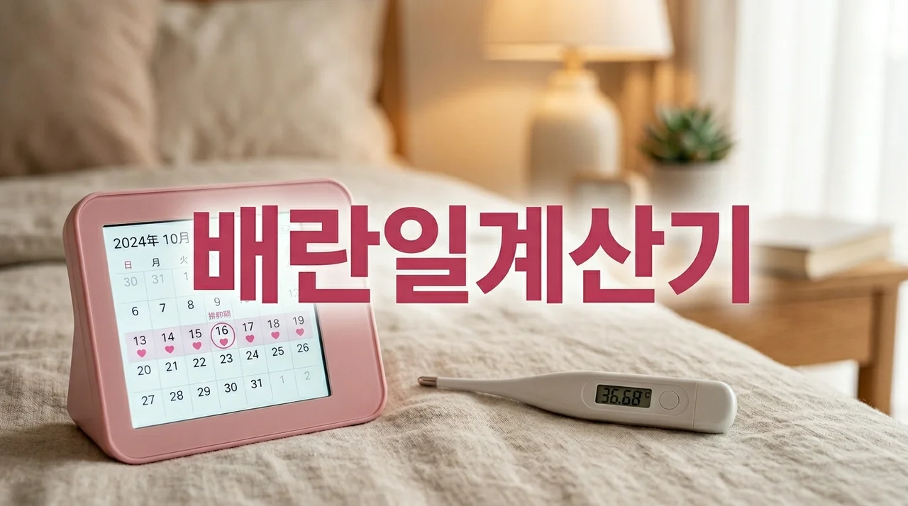 배란일계산기 정확한 사용법과 가임기 계산으로 임신 확률 높이는 법