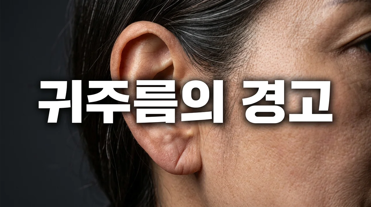 귀주름 치매 뇌졸중 전조증상일까? 원인과 관리 방법 완벽 가이드