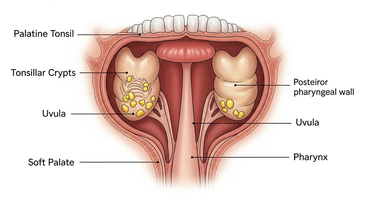 편도결석이란 무엇이며 왜 생기는 걸까요?
