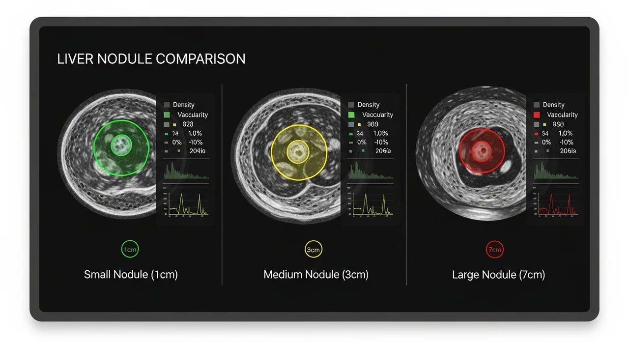 간결절 크기별 대처법: 1cm 미만부터 3cm 이상까지