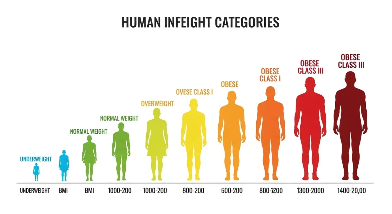 우리나라 기준 BMI 판정 범위