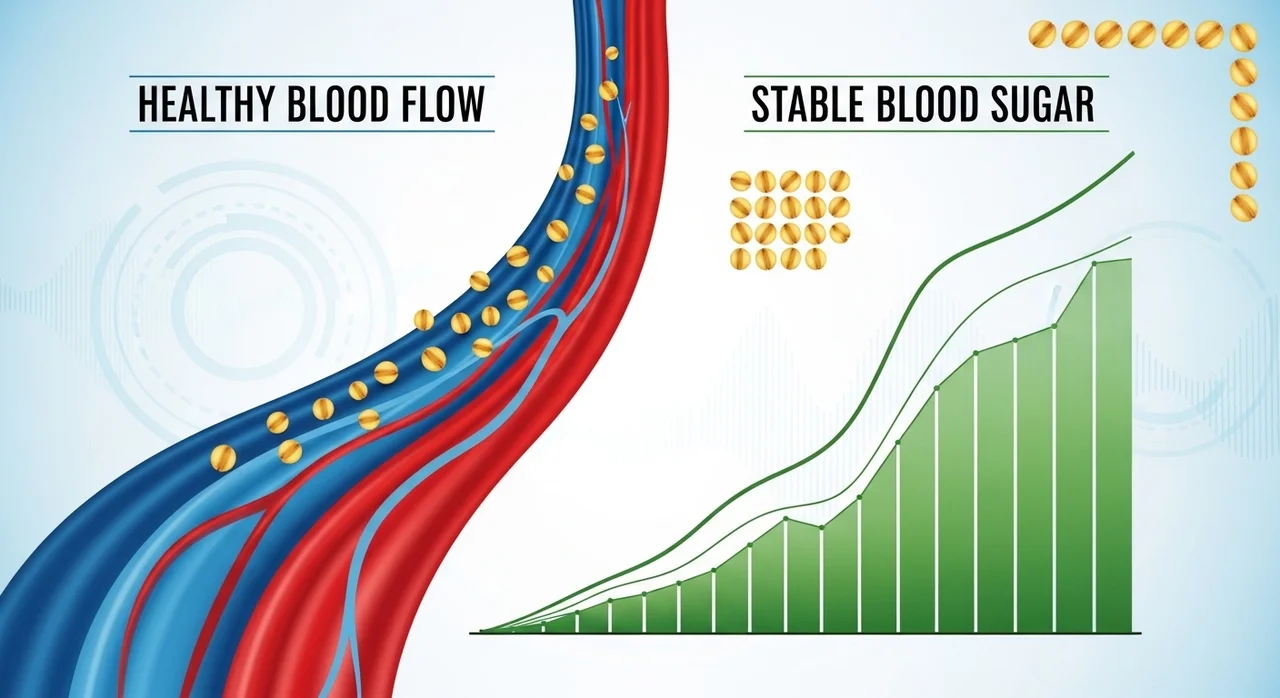 조효능의 핵심 2: 혈당 조절 및 성인병 예방