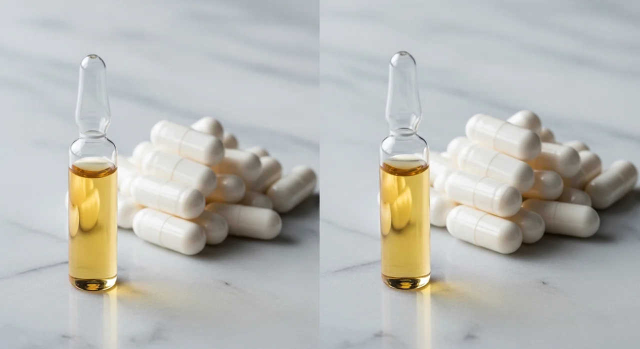 마시는 액상형 vs 정제(알약)형, 어떤 것이 좋을까?