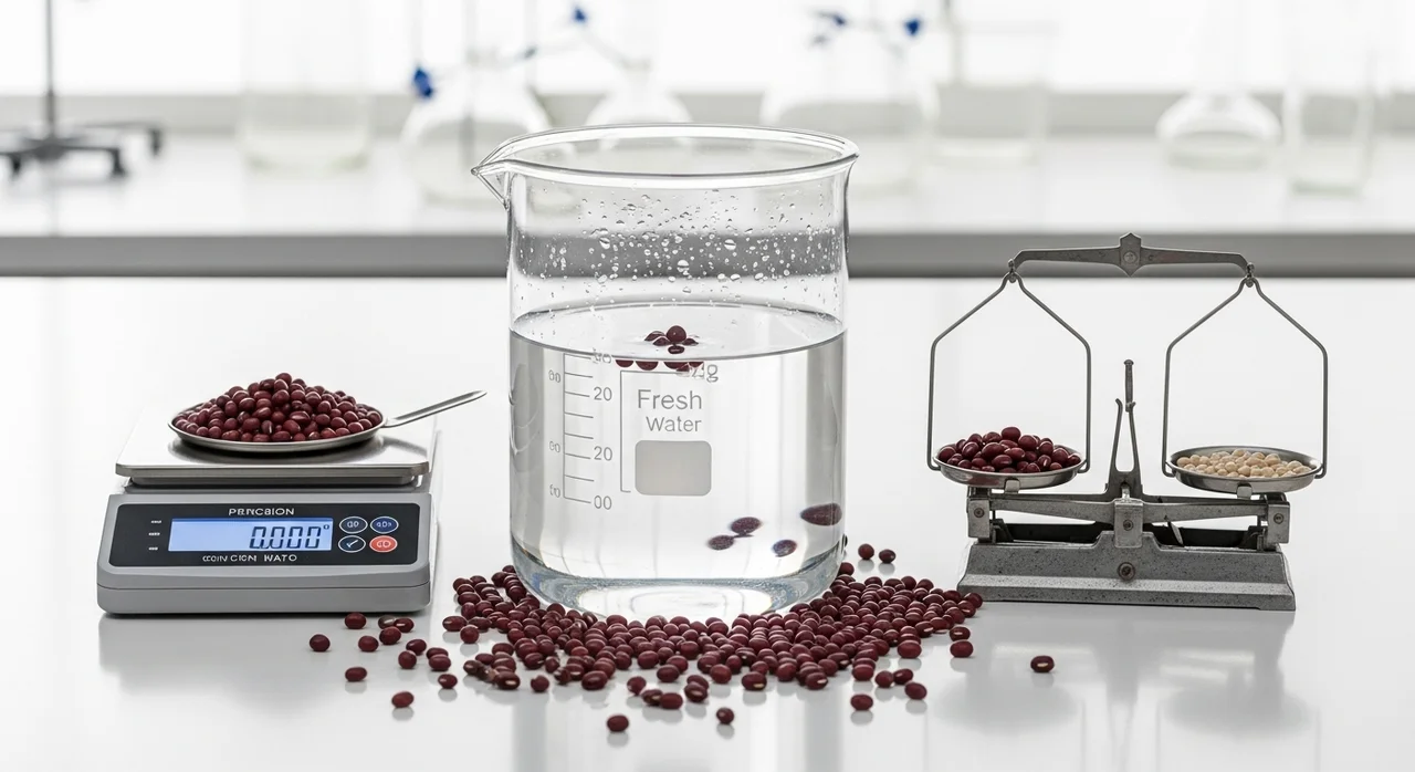 팥의 주요 영양성분 분석