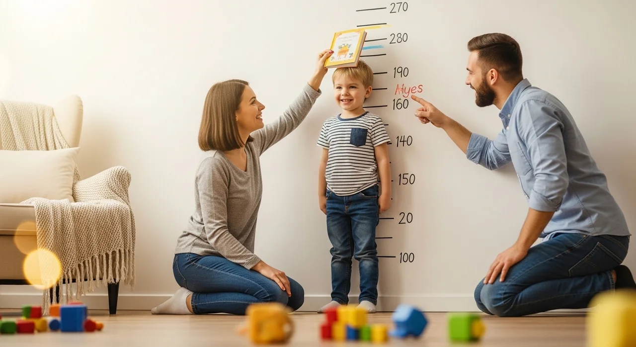 성장기 어린이 및 청소년의 키별 몸무게