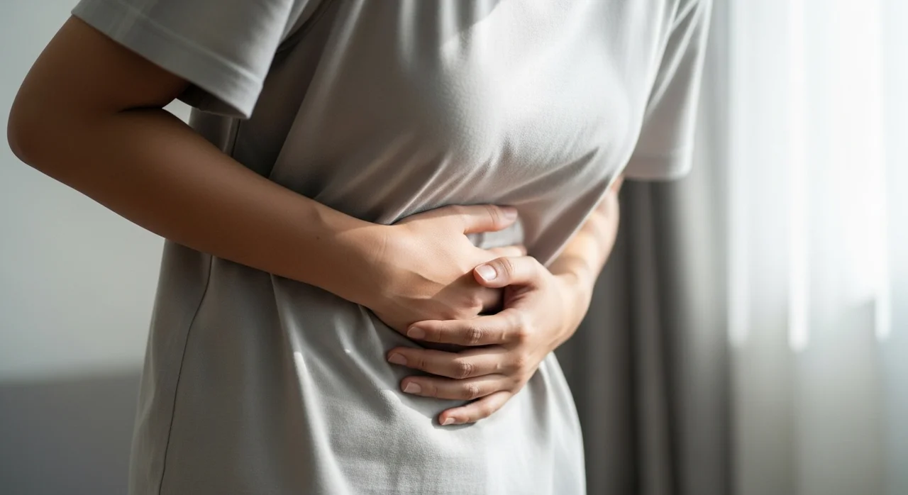 복부 불편감과 이유 없는 통증