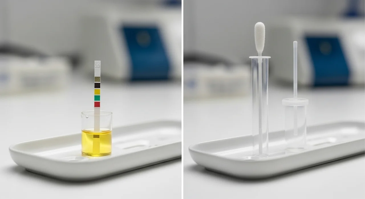 니코틴검사기의 종류: 소변 검사 vs 타액 검사