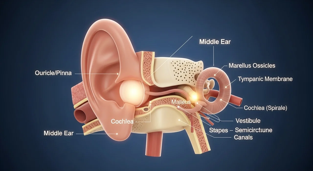 귀구조 이해의 중요성: 소리를 듣고 중심을 잡는 핵심 기관