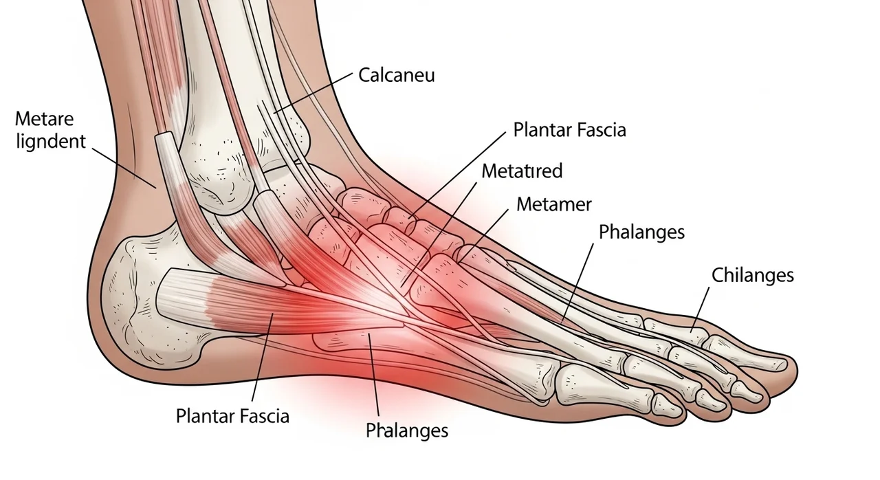 아침 첫 발의 통증, 족막근저염이란 무엇인가?