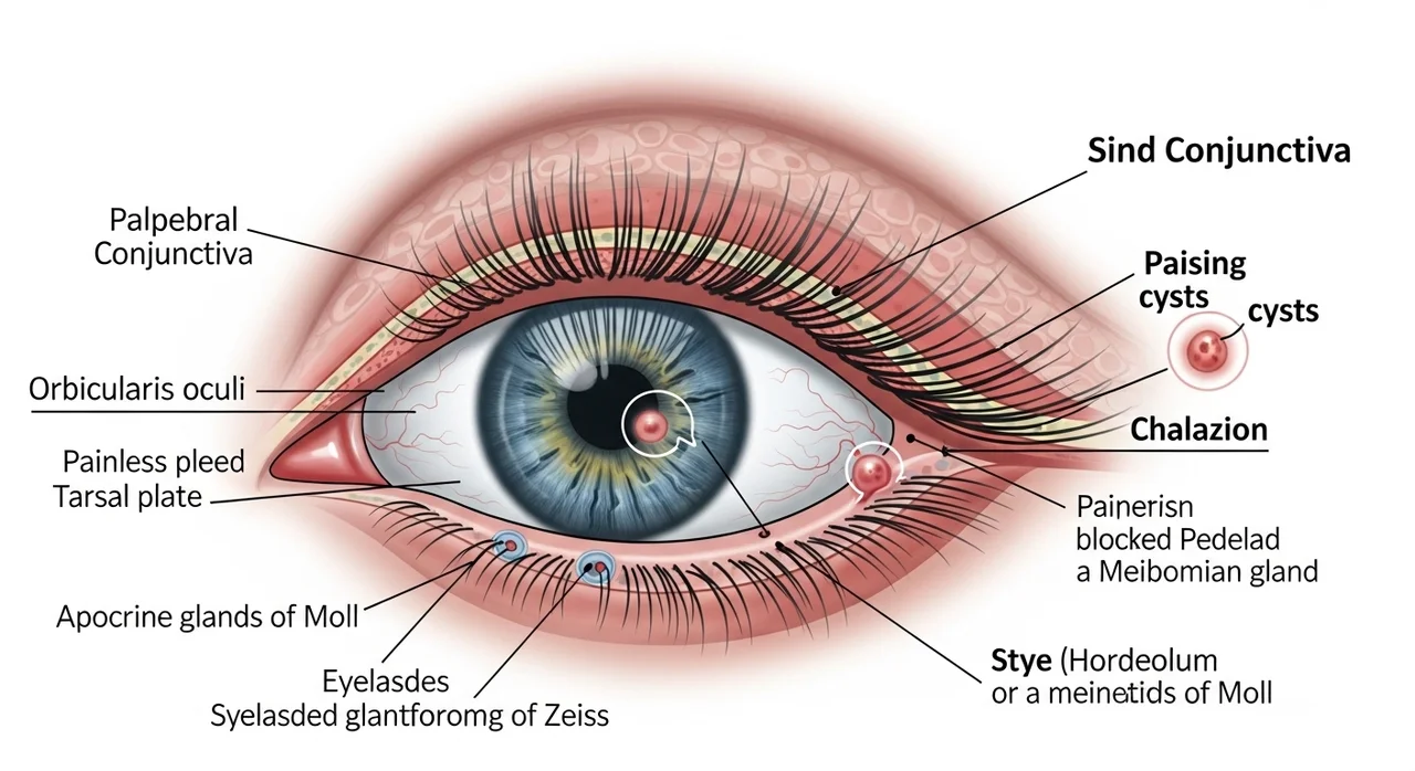 눈물집이란 무엇인가? 갑자기 생기는 눈 물집의 정체