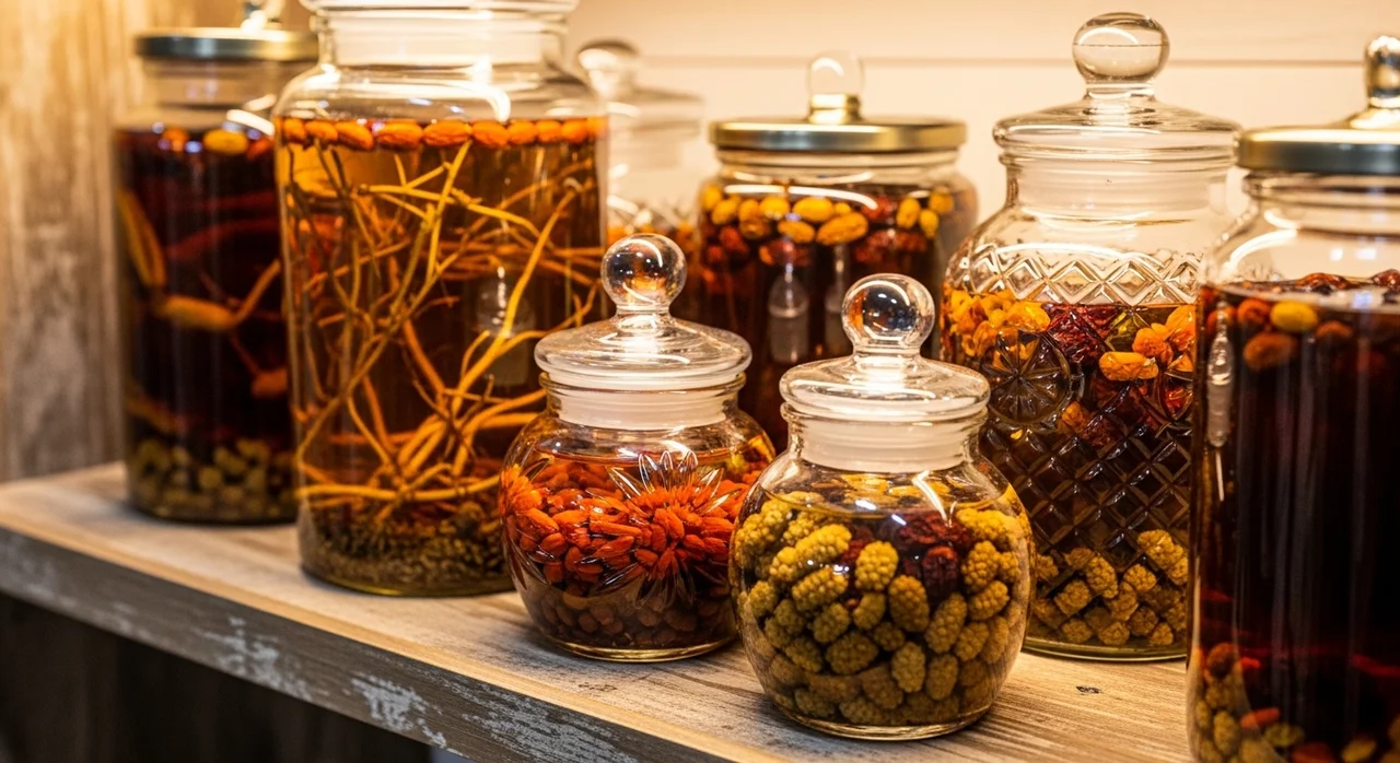 마가목 올바르게 먹는 방법: 차, 술, 효소