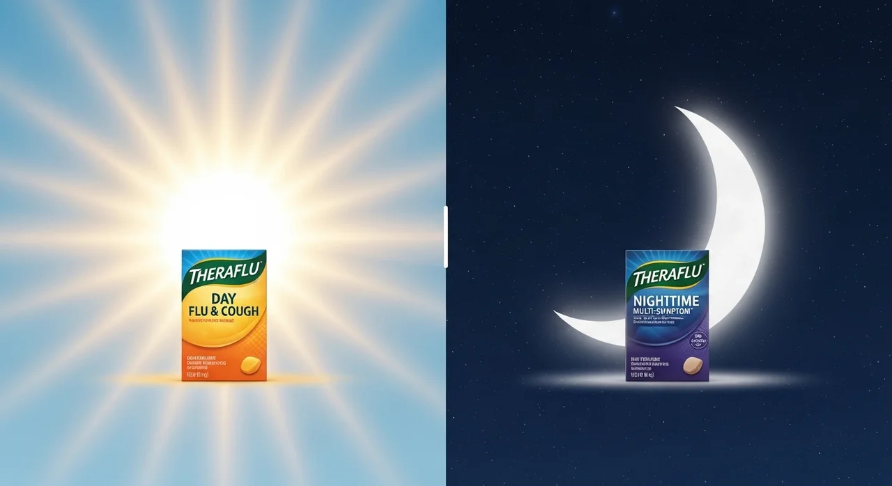 테라플루 데이 vs 나이트 성분 및 효과 비교