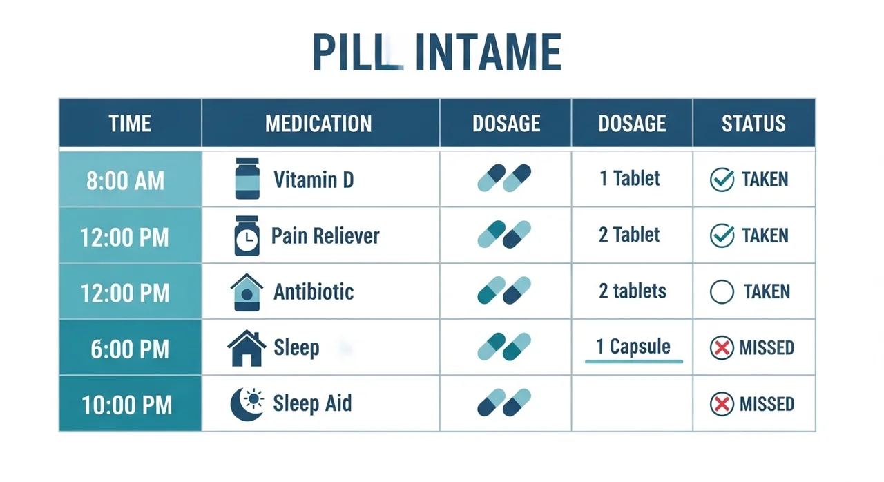 12시간 이상 지났거나 하루(24시간)를 완전히 빼먹은 경우