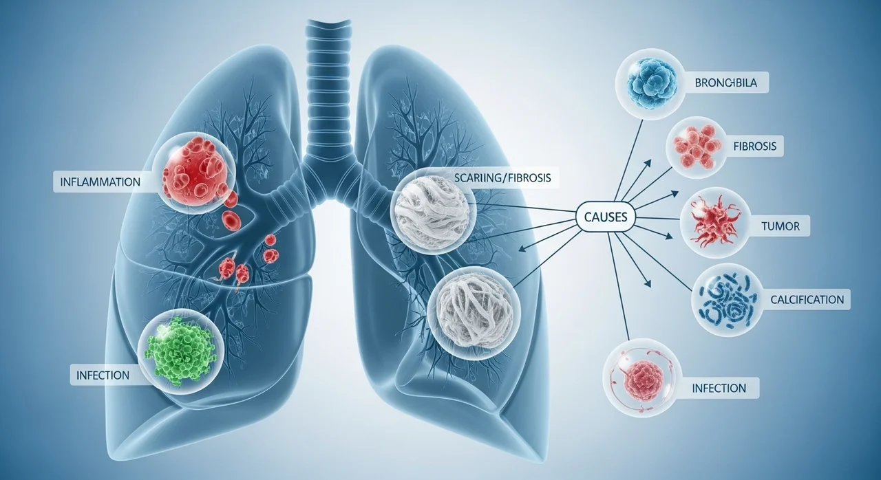폐결절이 생기는 주요 원인과 증상