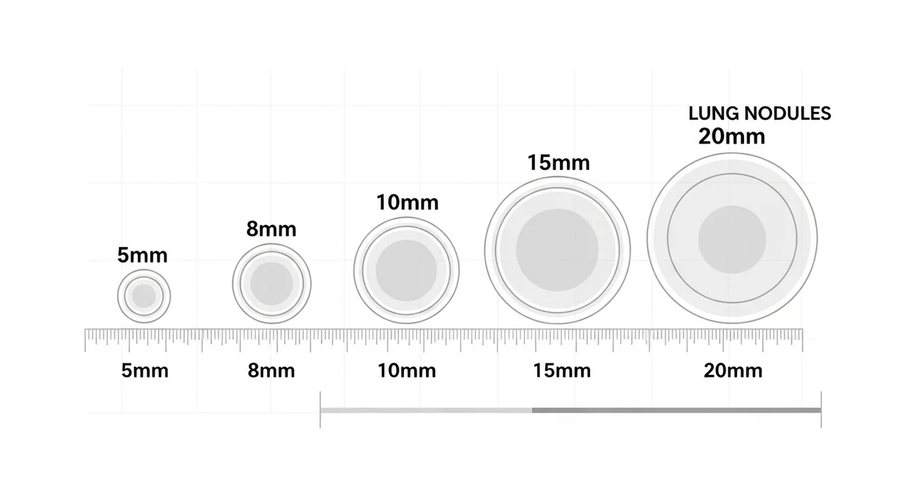 크기별 폐암 확률과 관리 가이드 (6mm, 10mm)