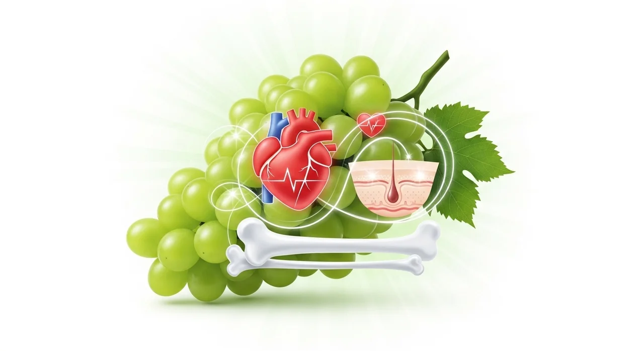 건강을 지키는 샤인머스켓 효능 7가지