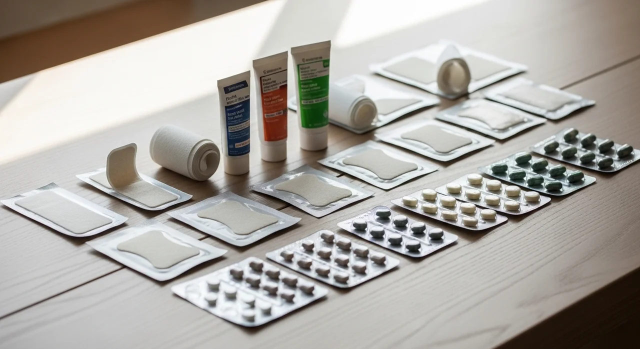 약국에서 구할 수 있는 상비약 및 파스 활용법