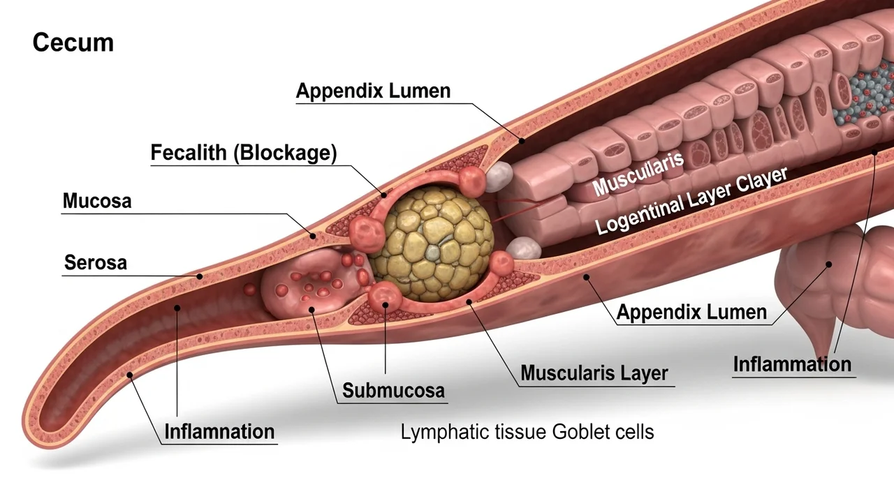 맹장 터지는 이유: 왜 염증이 발생할까?