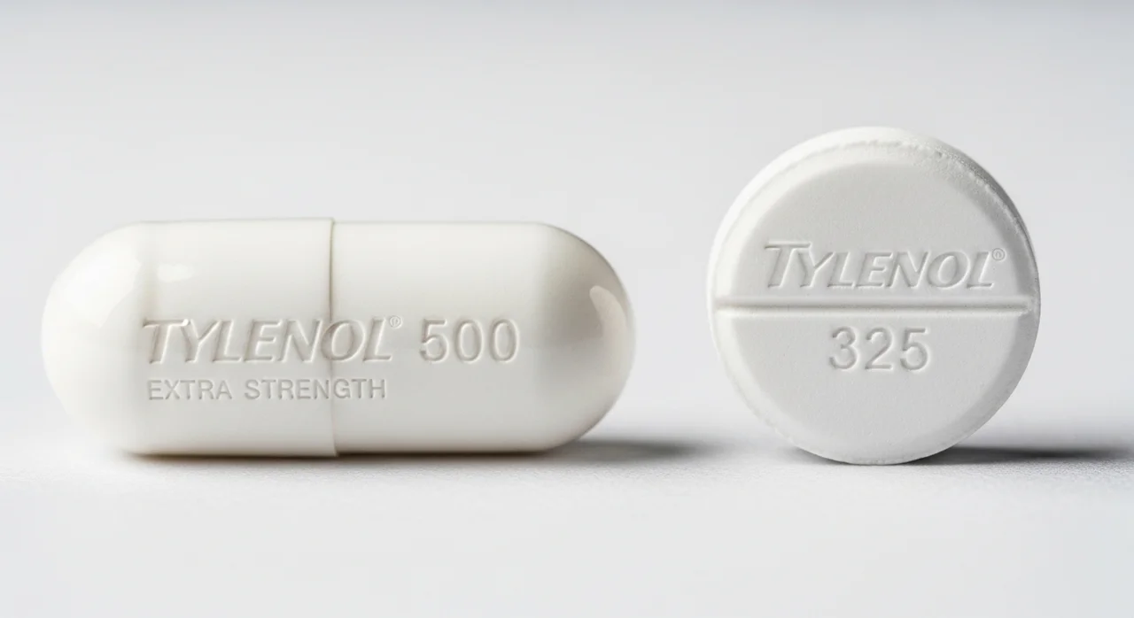 타이레놀 500mg vs 8시간 이알(ER) 서방정 차이점