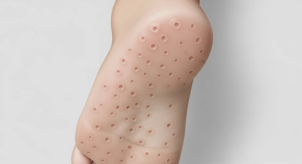 소와각질융해증이란? 발바닥 구멍의 정체