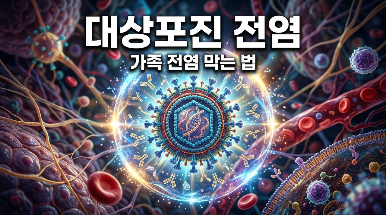 대상포진 전염성, 가족에게 옮길까? 증상부터 격리 기간까지 완벽 정리