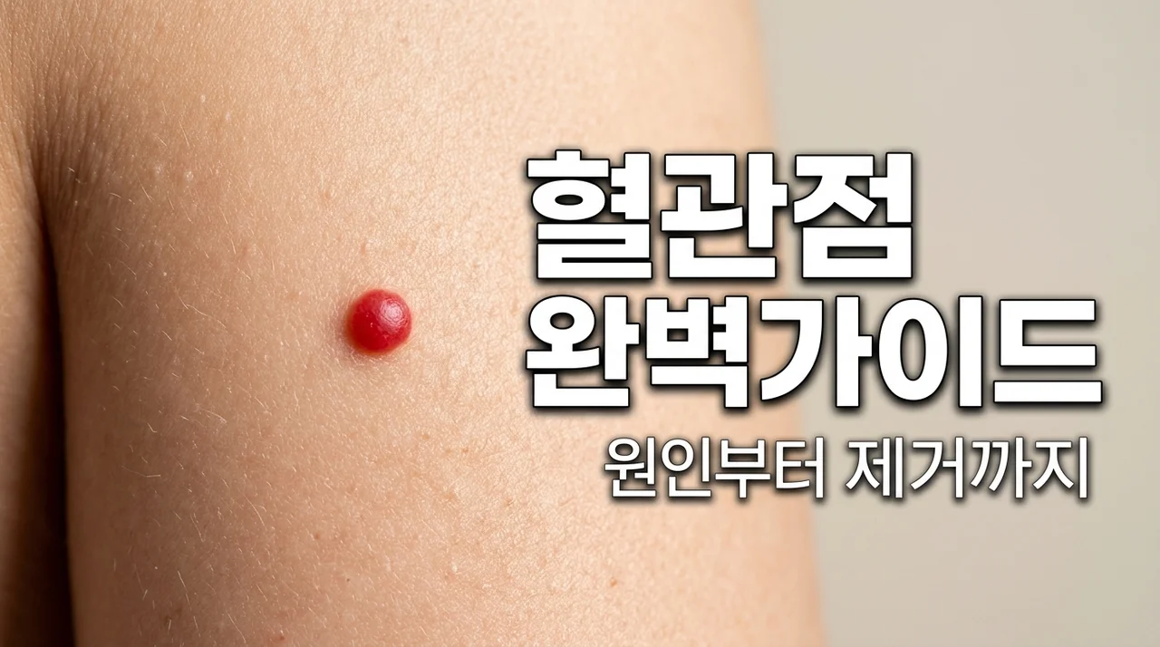혈관점(체리 혈관종) 원인부터 제거 비용 실비 보험 여부 완벽 가이드
