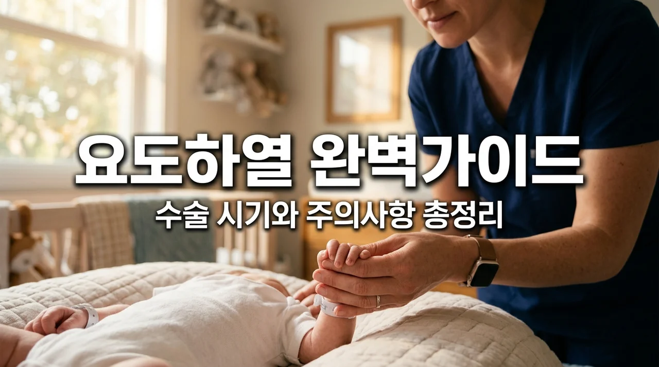 요도하열 수술 시기와 증상, 부모님이 꼭 알아야 할 5가지 체크리스트