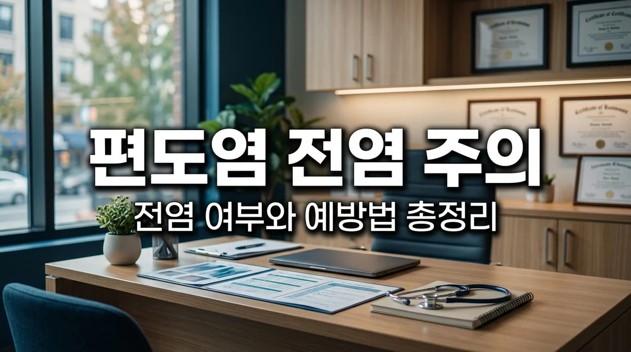 편도염 전염될까? 전염 여부와 격리 기간, 예방 수칙 완벽 정리