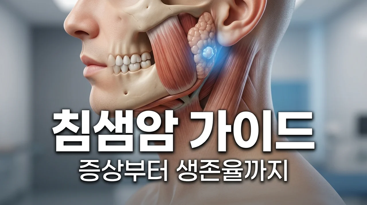 침샘암 증상 원인 수술 생존율, 턱밑 멍울 그냥 지나치지 마세요